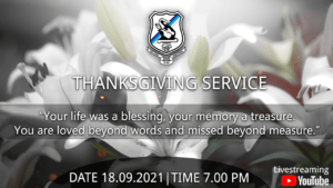 Read more about the article Thanksgiving service in memory of the teachers and Past Prepites lost due to COVID and other illnesses